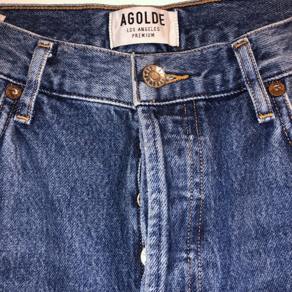 AGOLDE mom jeans